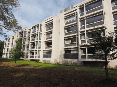 Cambridge, İngiltere - Ekim 2018 yaklaşık: St John's College, Fisher Binası