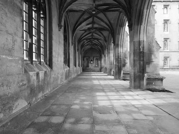 Кембридж Великобритания Circa October 2018 New Court Porch John College — стоковое фото