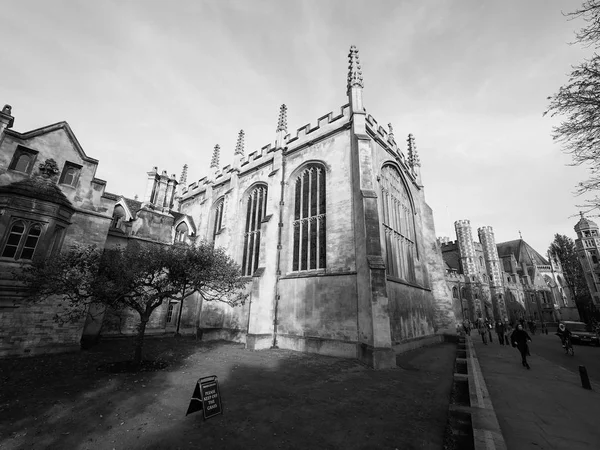 Cambridge Reino Unido Circa Octubre 2018 Trinity College Blanco Negro —  Fotos de Stock