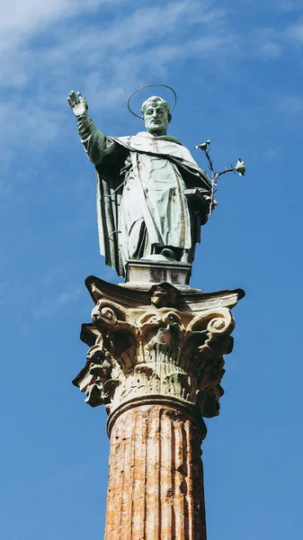 Die San Domenico Säule Bologna Italien — Stockfoto