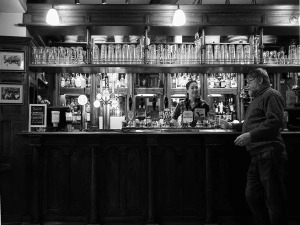 Cambridge Reino Unido Circa Octubre 2018 Pub Del Águila Donde — Foto de Stock