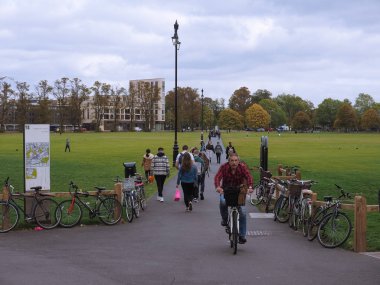 Cambridge, İngiltere - Ekim 2018 yaklaşık: Parker'ın parça Parkı