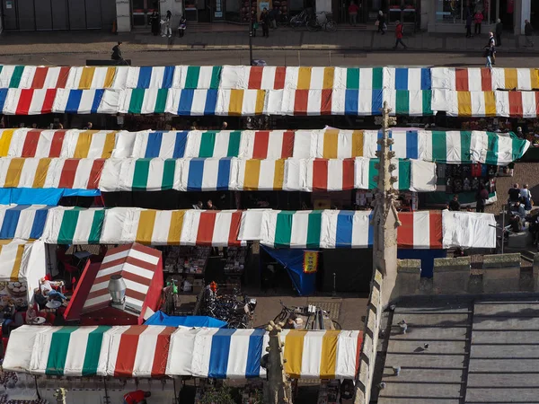 Cambridge Reino Unido Circa Octubre 2018 Vista Aérea Plaza Del —  Fotos de Stock