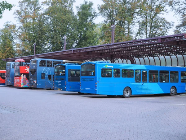 Cambridge Circa October 2018 Bus Station — Stock Photo, Image