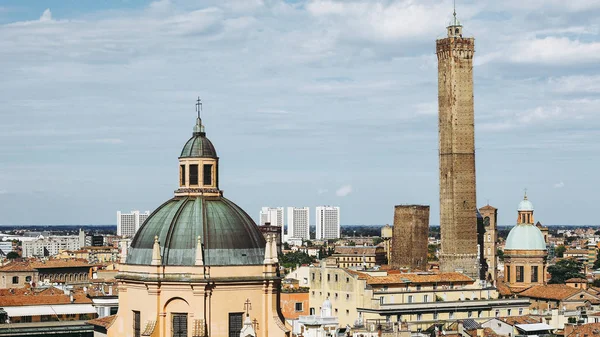 Vista Aérea Ciudad Bolonia Italia — Foto de Stock