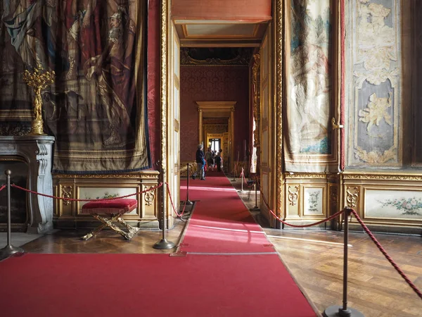 Турин Італія Circa 2018 Жовтня Інтер Палаццо Реале Тобто Королівського — стокове фото
