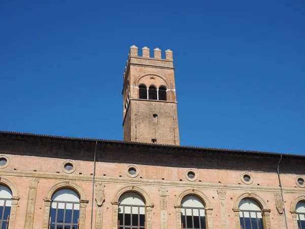 Piazza Maggiore También Conocida Como Piazza Grande Plaza Bolonia Italia — Foto de Stock