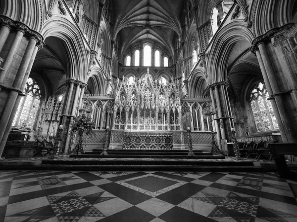 Ely Circa Octobre 2018 Cathédrale Ely Anciennement Église Sainte Etheldreda — Photo