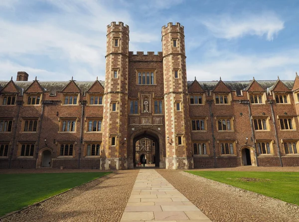 Cambridge Reino Unido Circa Octubre 2018 Segunda Puerta Corte John —  Fotos de Stock