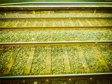Demiryolu demiryolu parça için toplu taşıma retro vintage Tren
