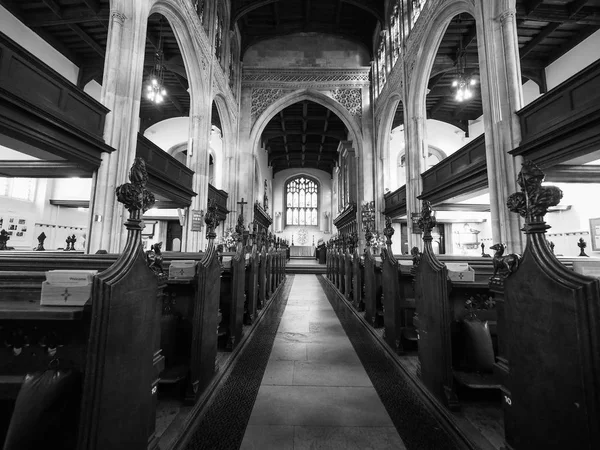 Cambridge Regno Unito Circa Ottobre 2018 Grande Chiesa Santa Maria — Foto Stock