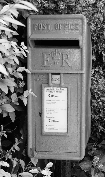 Cambridge Egyesült Királyság Október 2018 Royal Mail Post Box Aka — Stock Fotó