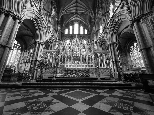 Ely Reino Unido Circa Octubre 2018 Catedral Ely Antiguamente Iglesia — Foto de Stock