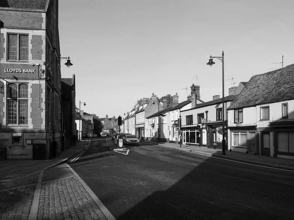 Ely Circa Octobre 2018 Vue Ville Noir Blanc — Photo