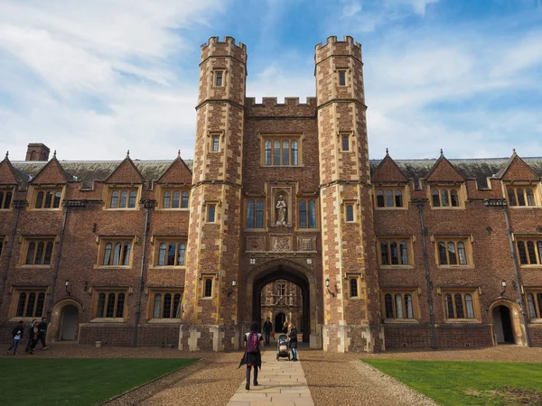 Cambridge Verenigd Koninkrijk Circa Oktober 2018 Tweede Hof Aan Het — Stockfoto