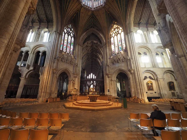 Ely Circa October 2018 Ely Cathedral Formerly Church Etheldreda Peter — 图库照片