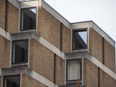 Cambridge, İngiltere - Ekim 2018 yaklaşık: Trinity College, Wolfson bina