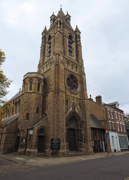 ケンブリッジ イギリス 2018年 月年頃 エマニュエル教会 ダウニング場所アメリカ改革派教会 Urc — ストック写真