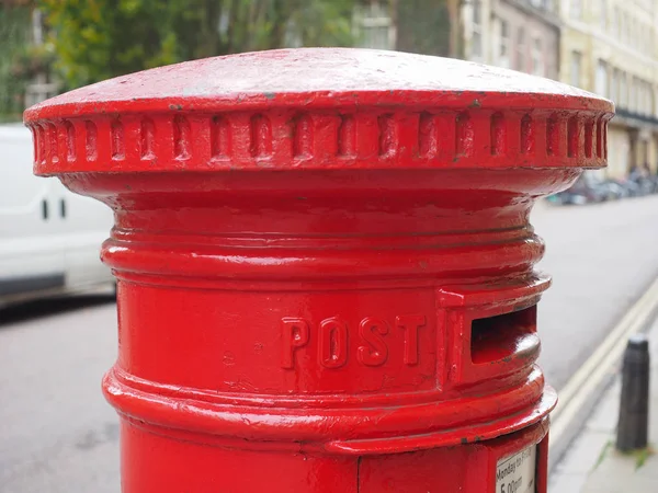 Cambridge Ngiltere Ekim 2018 Yaklaşık Royal Mail Posta Kutusu Aka — Stok fotoğraf