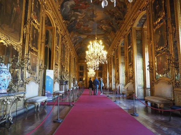 Turín Itálie Cca Října 2018 Palazzo Reale Znamená Královský Palác — Stock fotografie