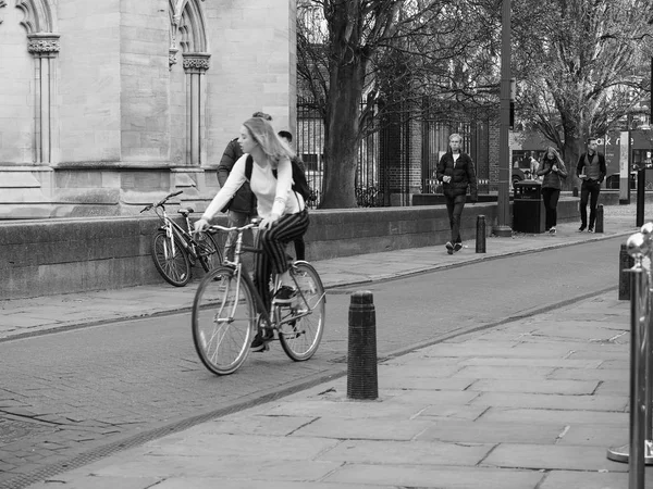 Cambridge Velká Británie Cca Října 2018 Jízdní Kola Centru Města — Stock fotografie