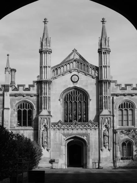 Cambridge Reino Unido Circa Octubre 2018 Corpus Christi College Blanco — Foto de Stock