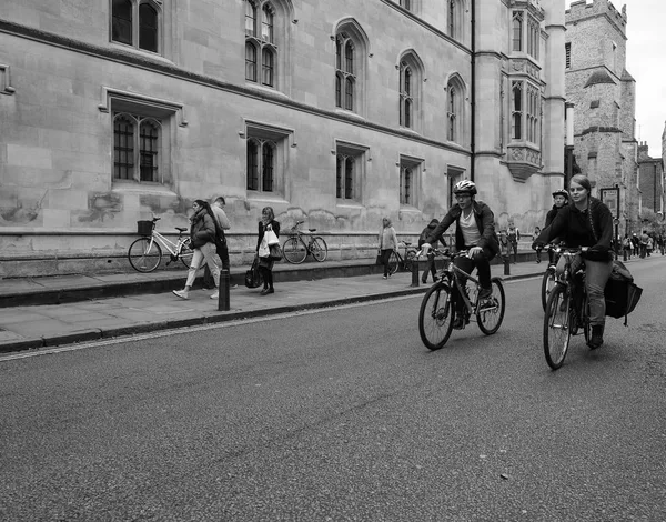 Cambridge Circa October 2018 Bicycles City Centre Most Used Transport — Stock Photo, Image