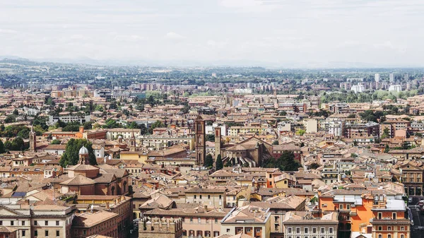 Bolonya Şehrinin Havadan Görünüşü Talya — Stok fotoğraf