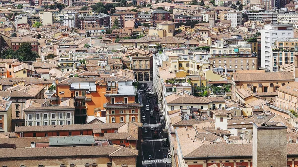 Bolonya Şehrinin Havadan Görünüşü Talya — Stok fotoğraf