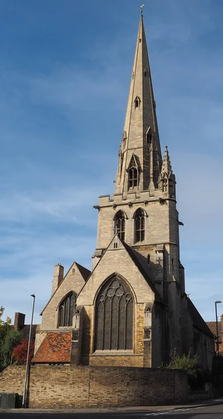 Iglesia Gótica Todos Los Santos Cambridge Reino Unido —  Fotos de Stock