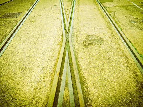 Demiryolu demiryolu parça için toplu taşıma retro vintage Tren