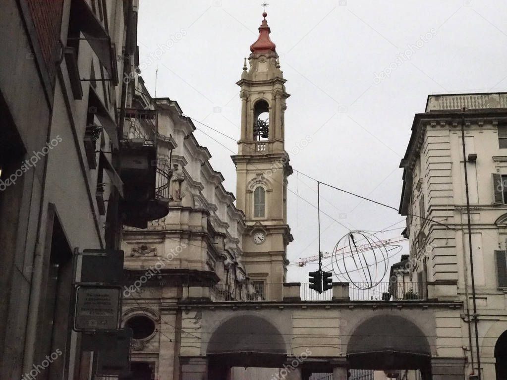 Santissima Annunziata parish church in Turin, Italy