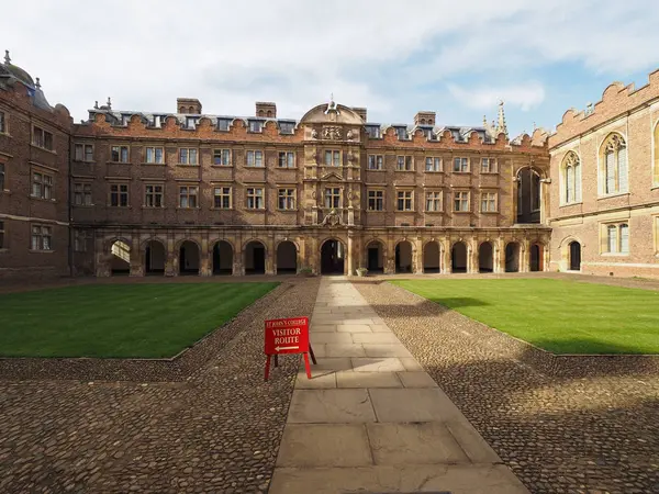 Cambridge Reino Unido Circa Octubre 2018 Tercer Tribunal Del John — Foto de Stock