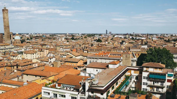 Vista Aérea Ciudad Bolonia Italia —  Fotos de Stock