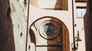 Castello çeyrek aka Casteddu e susu (Sardes üst kale anlamına gelir) eski ortaçağ şehir şehir merkezinde Cagliari, İtalya