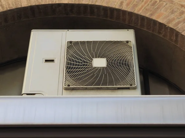Épületgépészeti Fűtési Szellőzési Légkondicionáló Berendezés Rajongó — Stock Fotó