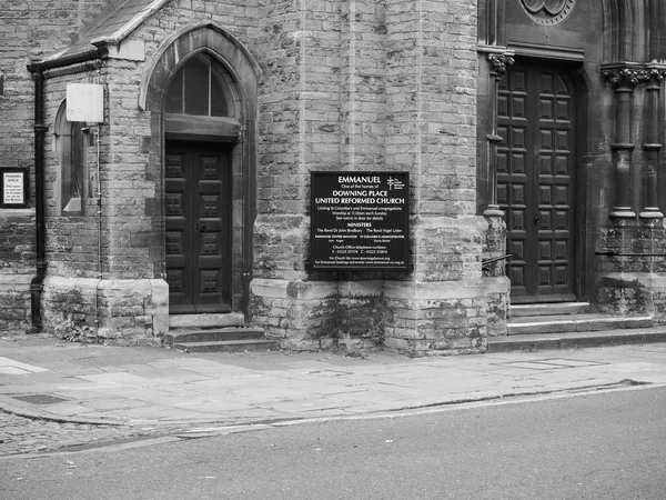 Cambridge Circa Ottobre 2018 Emmanuel Church Downing Place United Reformed — Foto Stock