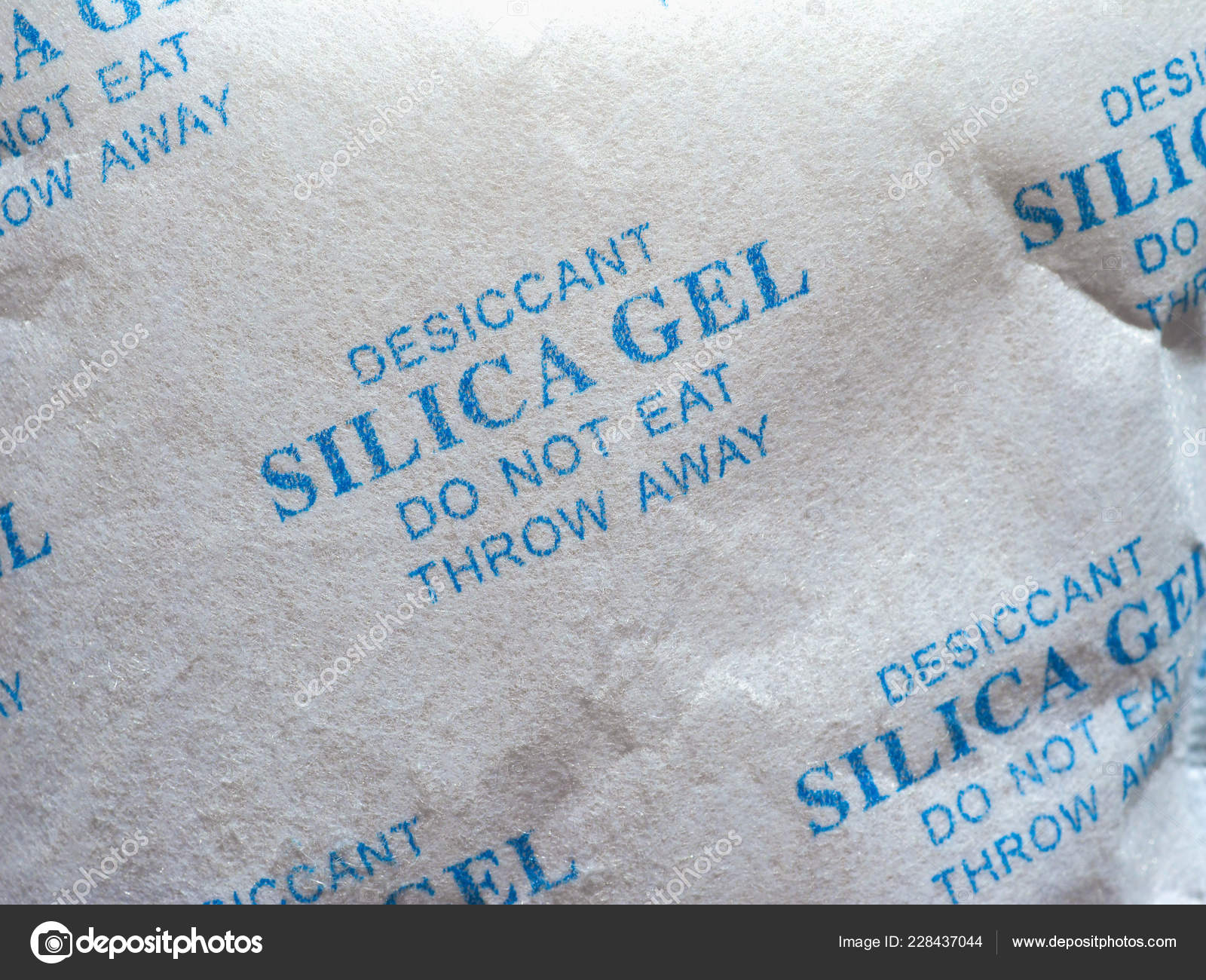 Packet Silica Gel Desiccant Electronic Device Protection Stock