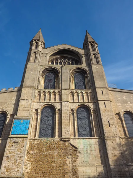 Ely Katedrali Eski Etheldreda Kilisesi Aziz Peter Kutsal Bölünmez Üçlemeci — Stok fotoğraf