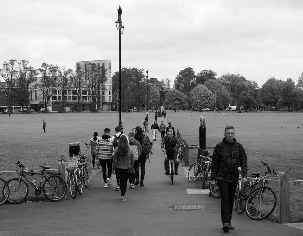 Cambridge Ngiltere Ekim 2018 Yaklaşık Parker Parça Kamu Parki Siyah — Stok fotoğraf