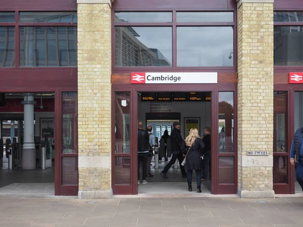 Cambridge Circa October 2018 Cambridge Railway Station — Stock Photo, Image