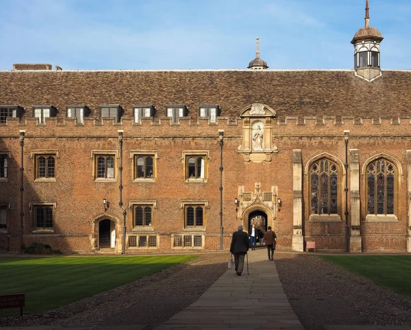 Cambridge Verenigd Koninkrijk Circa Oktober 2018 John College — Stockfoto