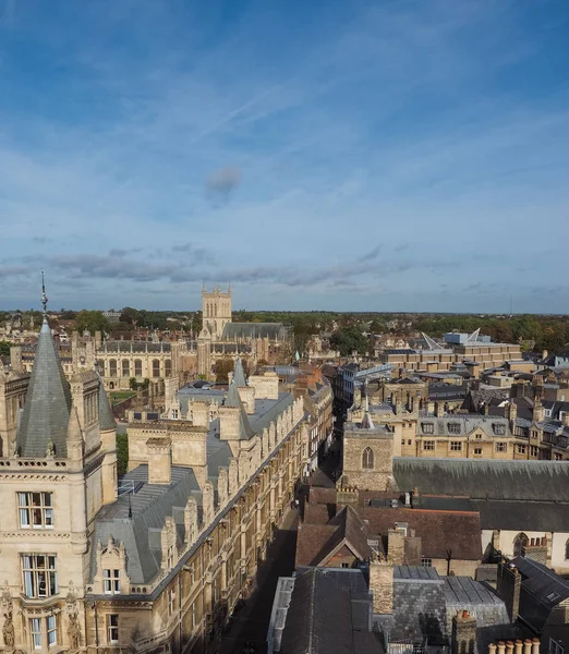 Aerial View City Cambridge — Stock Photo, Image