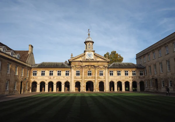 Cambridge Verenigd Koninkrijk Circa Oktober 2018 Emmanuel College — Stockfoto