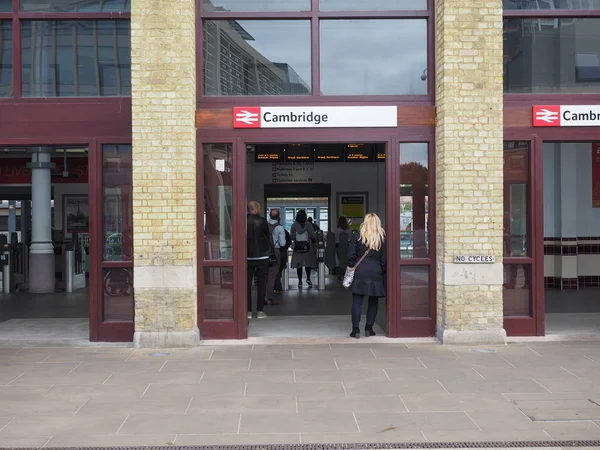 Cambridge Circa October 2018 Cambridge Railway Station — Stock Photo, Image