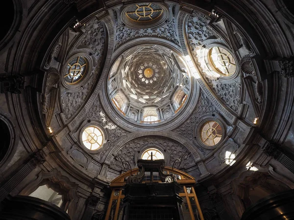 Turín Italia Circa Octubre 2018 Capilla Della Sindone Significa Capilla —  Fotos de Stock