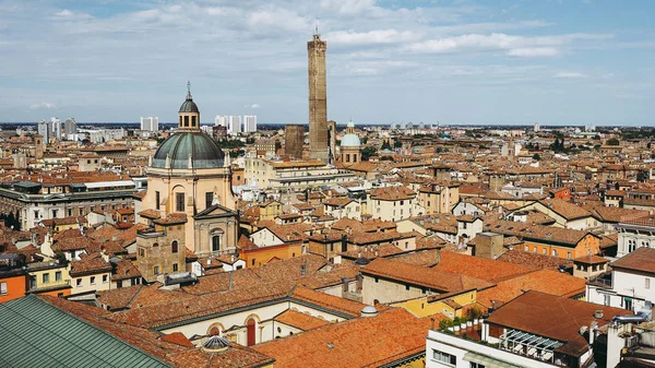 Vista Aérea Ciudad Bolonia Italia — Foto de Stock