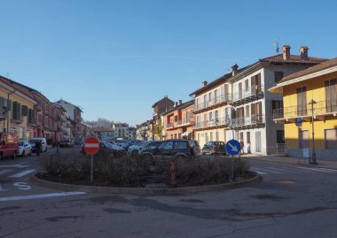 Canale D'Alba, İtalya - yaklaşık Aralık 2018: Kenti