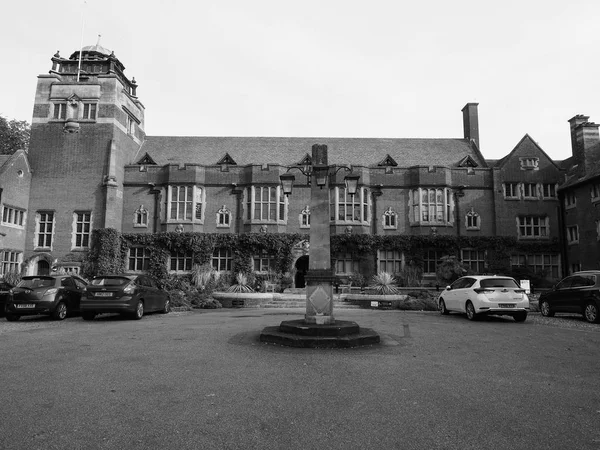 ケンブリッジ イギリス 2018年 月年頃 ウェストミン スター大学の米国改革派教会黒と白 — ストック写真