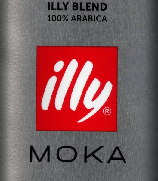 Milán Itálie Cca Prosince 2018 Moka Illy Směs 100 Arabica — Stock fotografie